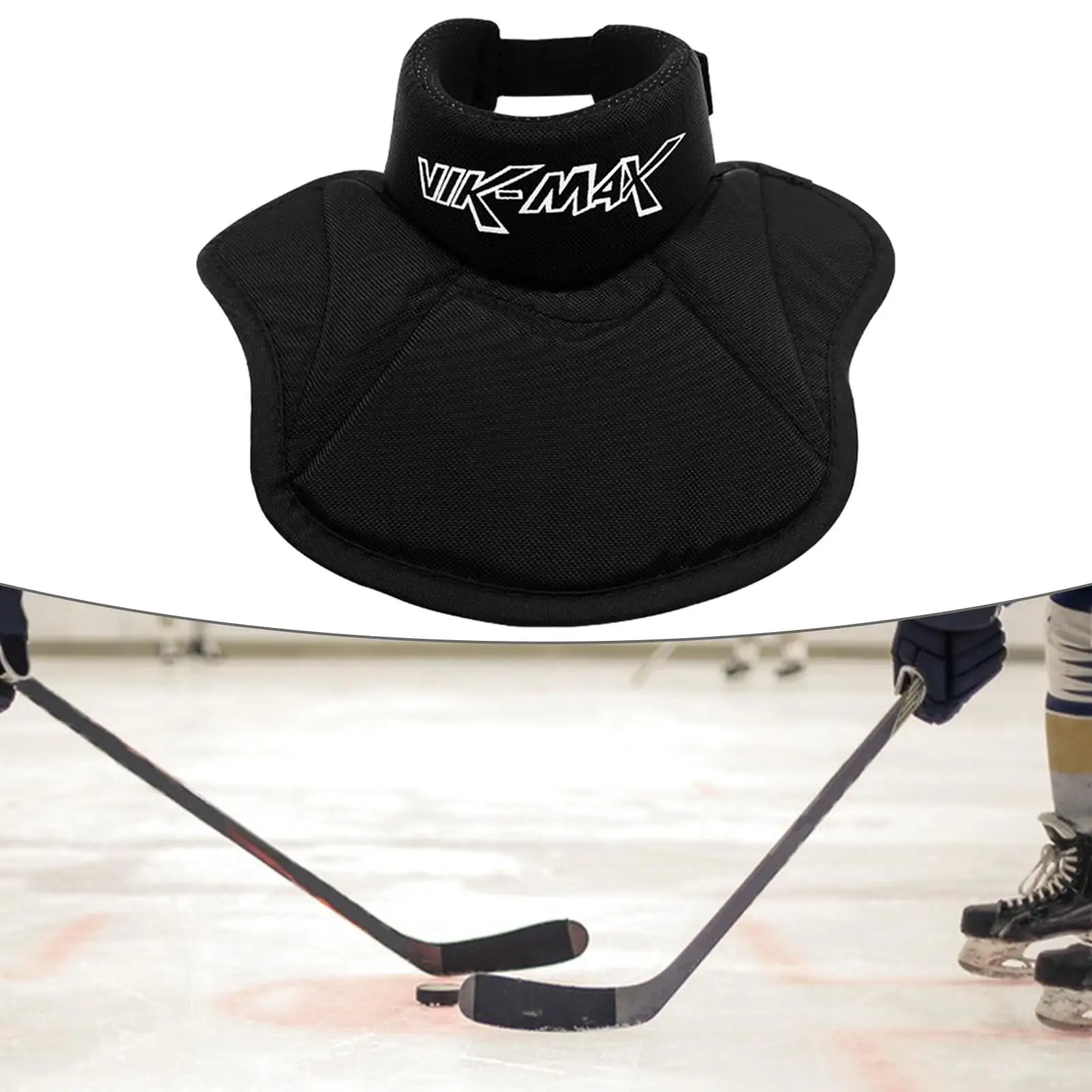 Hockey Neck Guard Cut Resistant Collar Protection Adjustable required