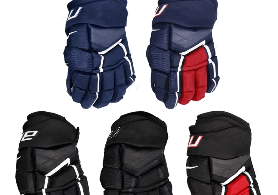 Ultrasonic Supreme Ice Hockey Glove 12in 13in 14in Hockey Gloves Junior Senior 1